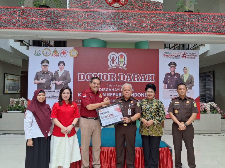 Donor Darah HUT Ke-80 Kejaksaan RI, Parlindungan Purba: Setetes Darah dari <br>Kejati Sumut Selamatkan Nyawa Masyarakat