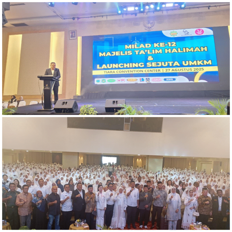 Milad Ke-12 Majelis Ta’lim Halimah, Haul Alm. Risky Adiguna ke-4 Tahun & Launching Sejuta UMKM: Sinergi Spiritualitas dan Kebangkitan Ekonomi Umat