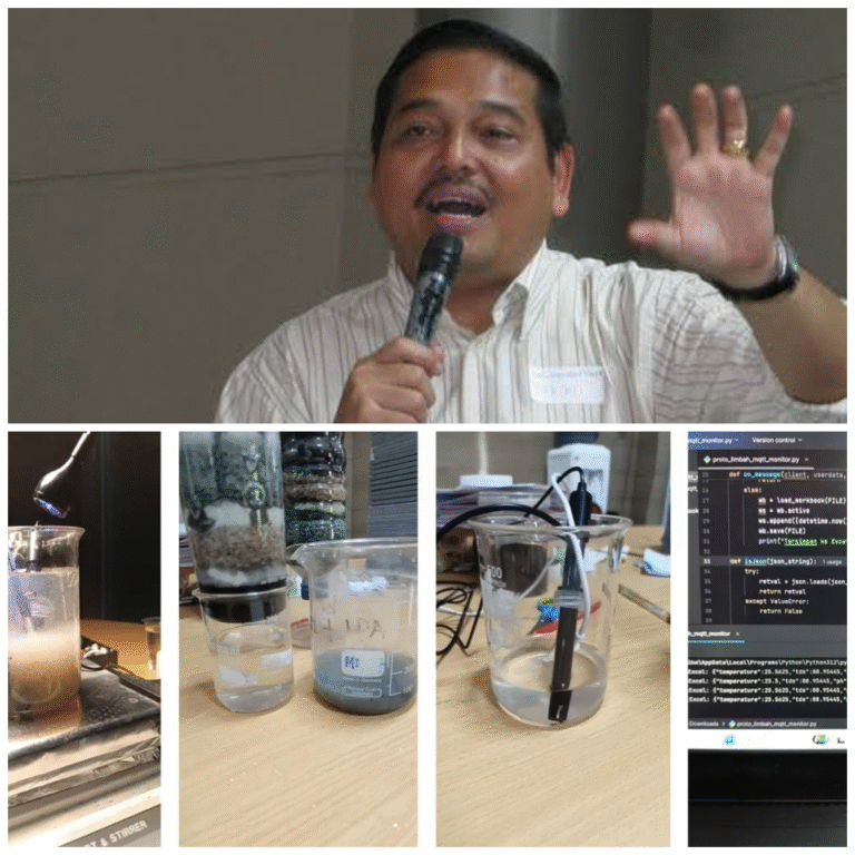 Ketua Yayasan USM Indonesia Dr. Parlindungan Purba Apresiasi Inovasi Teknologi Cerdas Pengolah Limbah Sawit Berbasis Nanokomposit