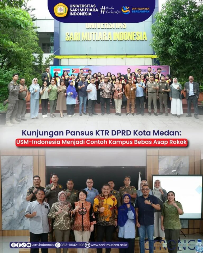 USM-Indonesia Jadi Contoh Kampus Bebas Asap Rokok: Pansus KTR DPRD Medan Lakukan Kunjungan dan Dialog Sehat